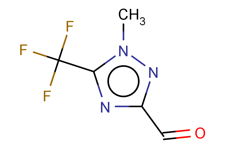 1-methyl-5-(trifluoromethyl)-1H-1,2,4-triazole-3-carbaldehyde