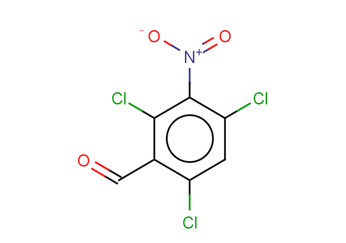 2,4,6-trichloro-3-nitrobenzaldehyde