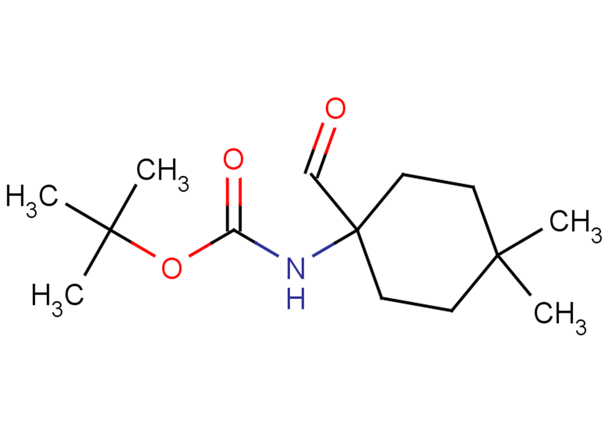 tert-butyl N-(1-formyl-4,4-dimethylcyclohexyl)carbamate