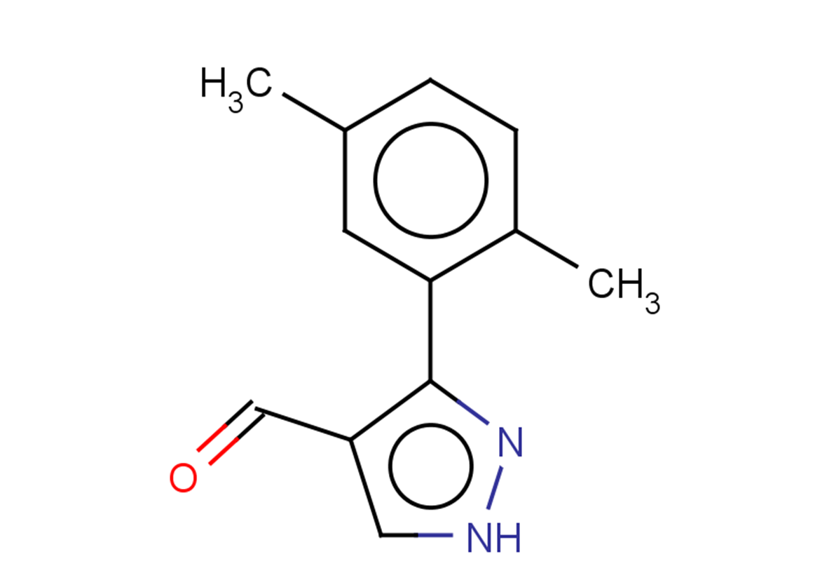 3-(2,5-dimethylphenyl)-1H-pyrazole-4-carbaldehyde