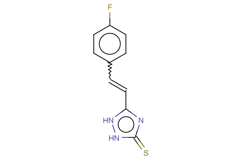 5-[2-(4-fluorophenyl)ethenyl]-2,3-dihydro-1H-1,2,4-triazole-3-thione