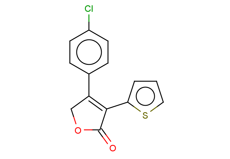 4-(4-chlorophenyl)-3-(thiophen-2-yl)-2,5-dihydrofuran-2-one