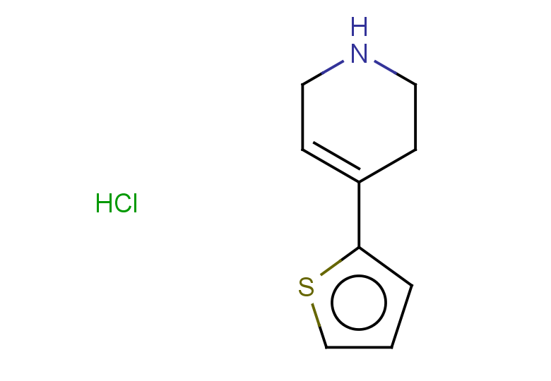 4-(thiophen-2-yl)-1,2,3,6-tetrahydropyridine hydrochloride