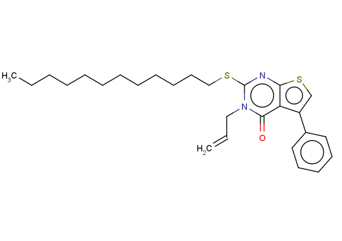 2-(dodecylsulfanyl)-5-phenyl-3-(prop-2-en-1-yl)-3H,4H-thieno[2,3-d]pyrimidin-4-one