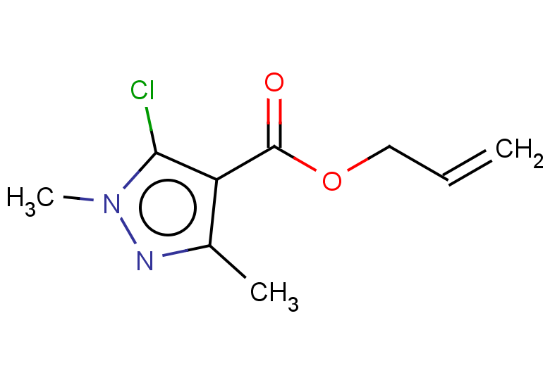 prop-2-en-1-yl 5-chloro-1,3-dimethyl-1H-pyrazole-4-carboxylate