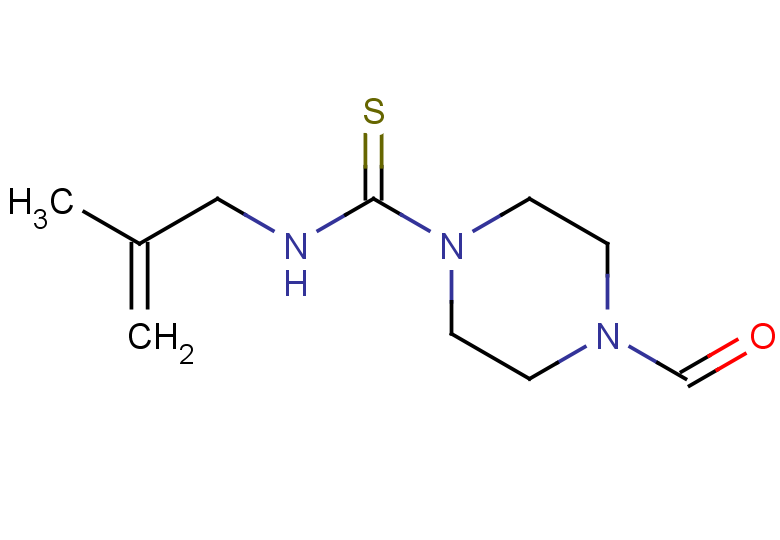 4-formyl-N-(2-methylprop-2-en-1-yl)piperazine-1-carbothioamide
