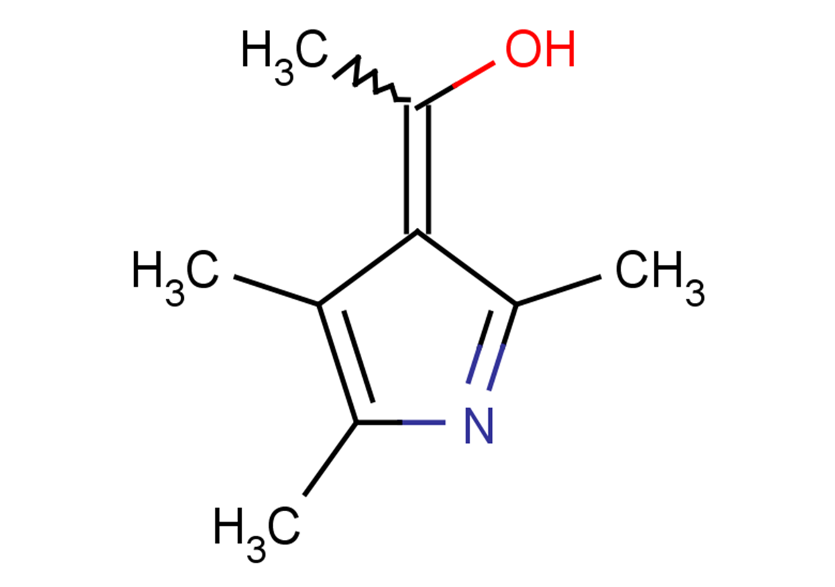 1-(2,4,5-trimethyl-3H-pyrrol-3-ylidene)ethan-1-ol