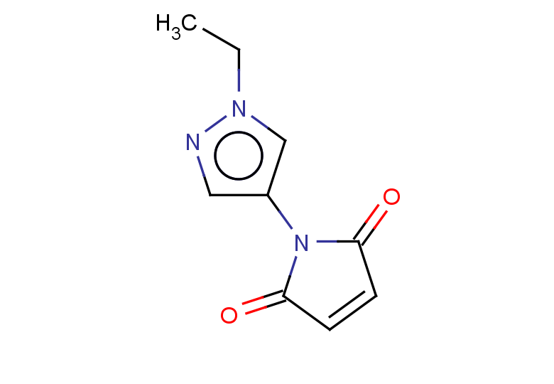1-(1-ethyl-1H-pyrazol-4-yl)-2,5-dihydro-1H-pyrrole-2,5-dione