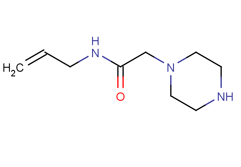 2-(piperazin-1-yl)-N-(prop-2-en-1-yl)acetamide