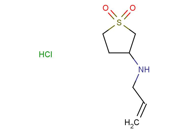 3-[(prop-2-en-1-yl)amino]-1lambda6-thiolane-1,1-dione hydrochloride