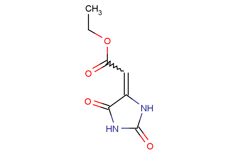 ethyl 2-(2,5-dioxoimidazolidin-4-ylidene)acetate