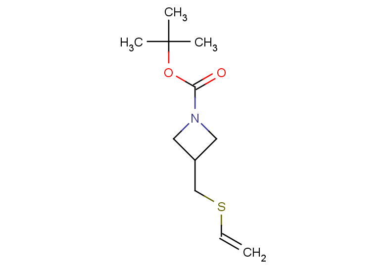 tert-butyl 3-[(ethenylsulfanyl)methyl]azetidine-1-carboxylate