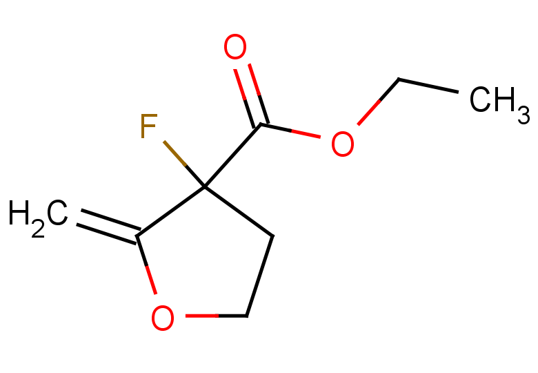 ethyl 3-fluoro-2-methylideneoxolane-3-carboxylate