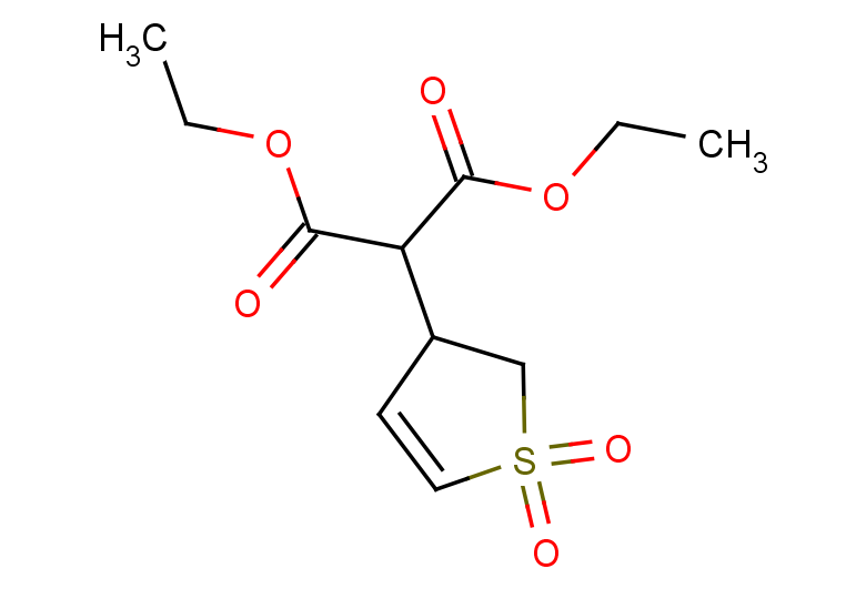 1,3-diethyl 2-(1,1-dioxo-2,3-dihydro-1lambda6-thiophen-3-yl)propanedioate