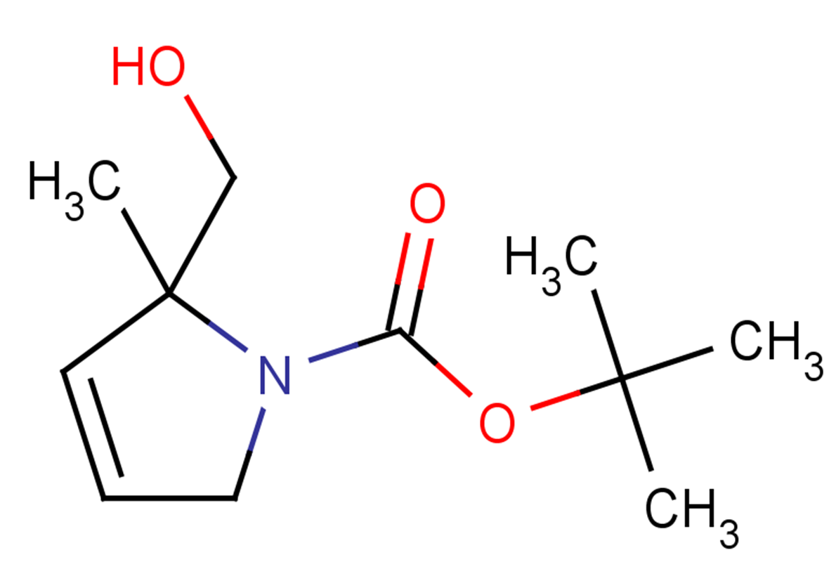tert-butyl 2-(hydroxymethyl)-2-methyl-2,5-dihydro-1H-pyrrole-1-carboxylate