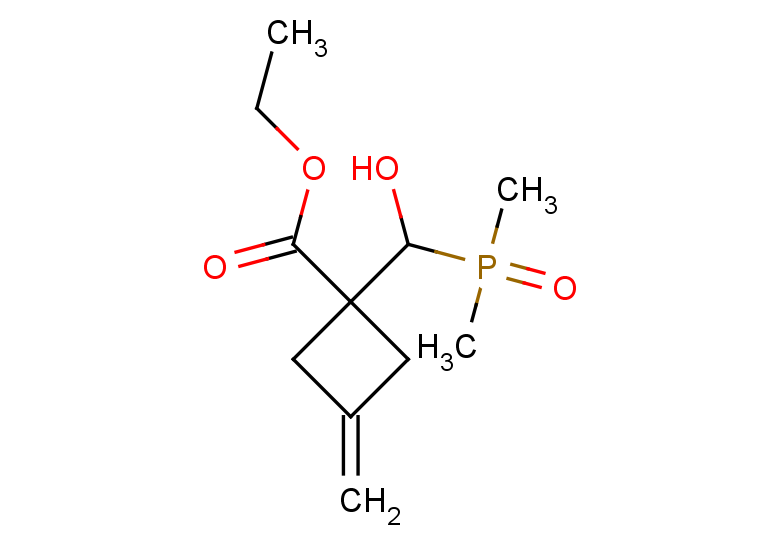 ethyl 1-[(dimethylphosphoryl)(hydroxy)methyl]-3-methylidenecyclobutane-1-carboxylate