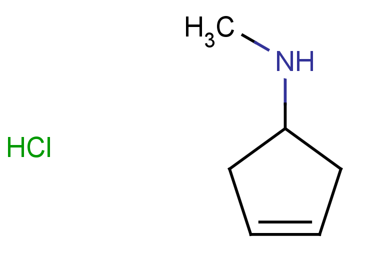 N-methylcyclopent-3-en-1-amine hydrochloride