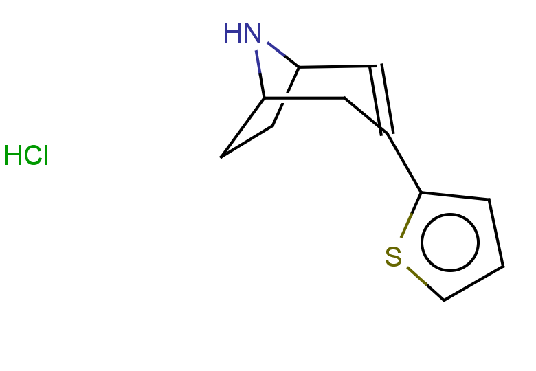 3-(thiophen-2-yl)-8-azabicyclo[3.2.1]oct-2-ene hydrochloride