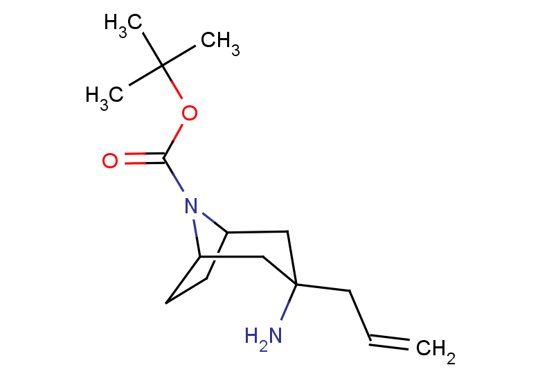 tert-butyl 3-amino-3-(prop-2-en-1-yl)-8-azabicyclo[3.2.1]octane-8-carboxylate