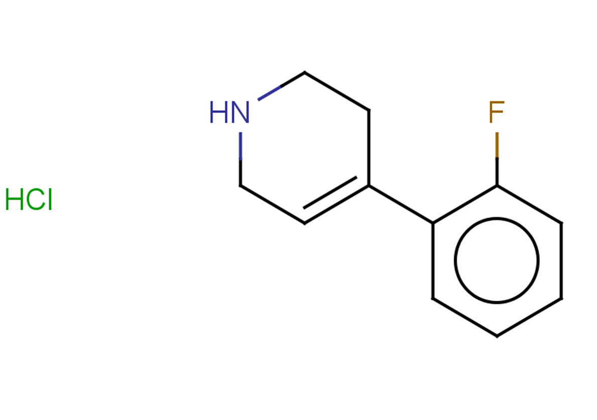 4-(2-fluorophenyl)-1,2,3,6-tetrahydropyridine hydrochloride