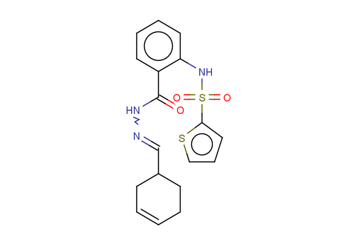 N-(2-{N'-[(cyclohex-3-en-1-yl)methylidene]hydrazinecarbonyl}phenyl)thiophene-2-sulfonamide