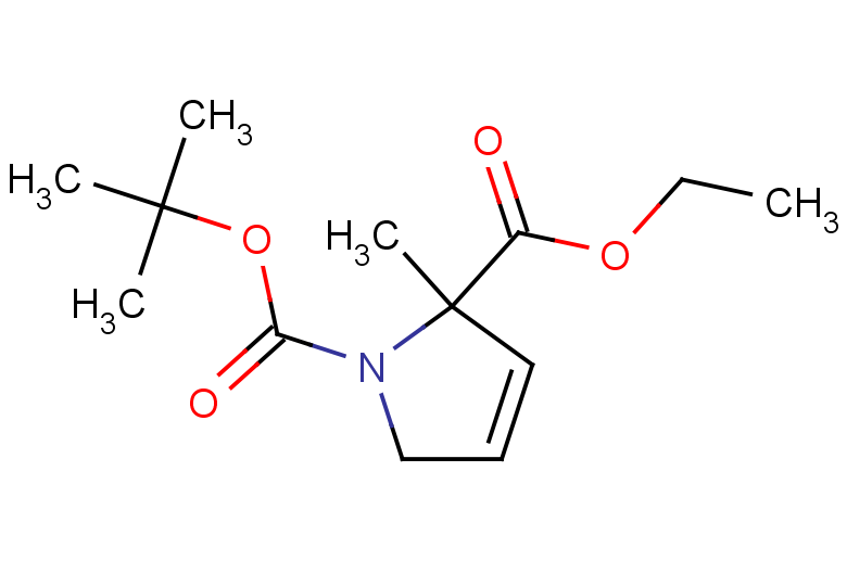 1-tert-butyl 2-ethyl 2-methyl-2,5-dihydro-1H-pyrrole-1,2-dicarboxylate
