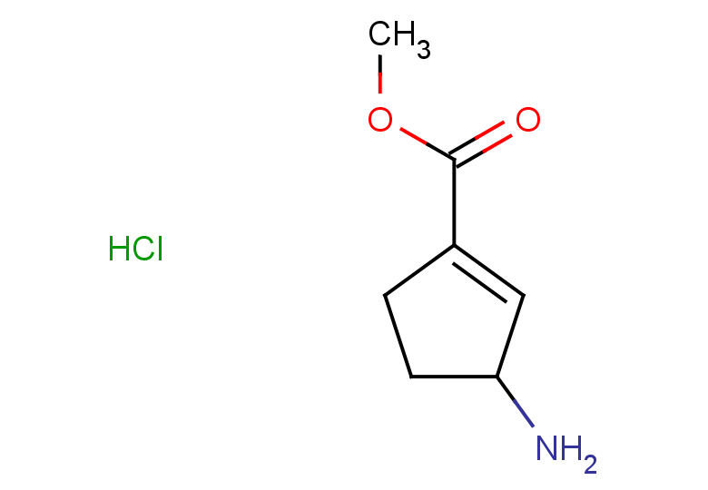 methyl 3-aminocyclopent-1-ene-1-carboxylate hydrochloride