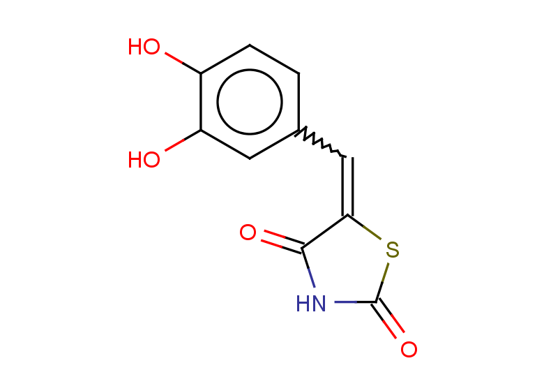 5-[(3,4-dihydroxyphenyl)methylidene]-1,3-thiazolidine-2,4-dione