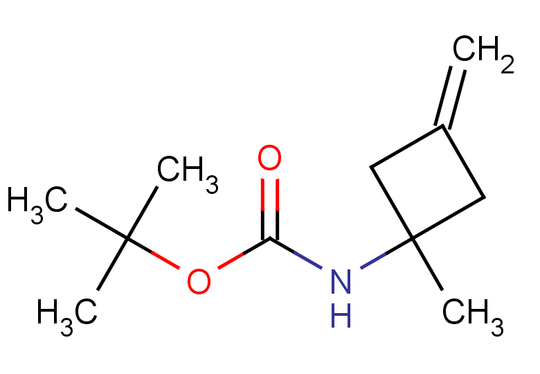 tert-butyl N-(1-methyl-3-methylidenecyclobutyl)carbamate