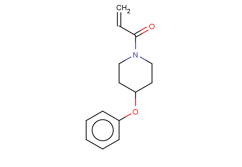 1-(4-phenoxypiperidin-1-yl)prop-2-en-1-one