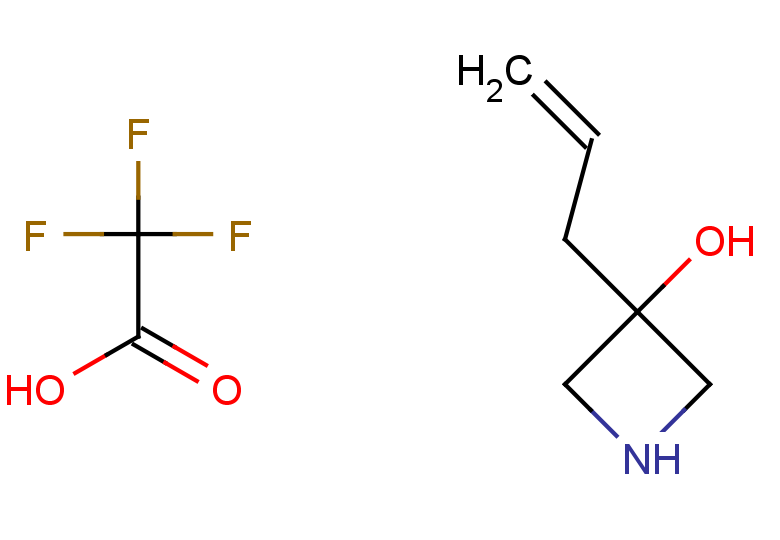 3-(prop-2-en-1-yl)azetidin-3-ol, trifluoroacetic acid