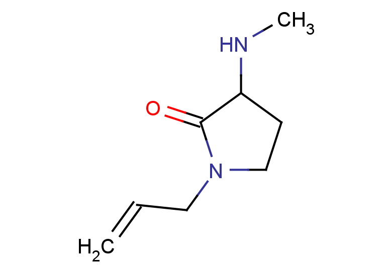 3-(methylamino)-1-(prop-2-en-1-yl)pyrrolidin-2-one