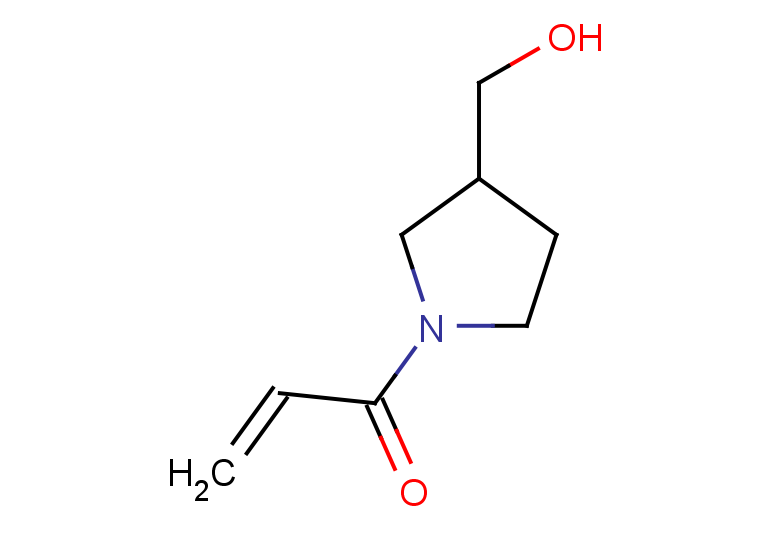1-[3-(hydroxymethyl)pyrrolidin-1-yl]prop-2-en-1-one