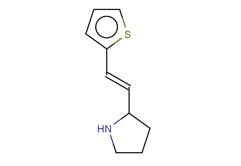 2-[(E)-2-(thiophen-2-yl)ethenyl]pyrrolidine