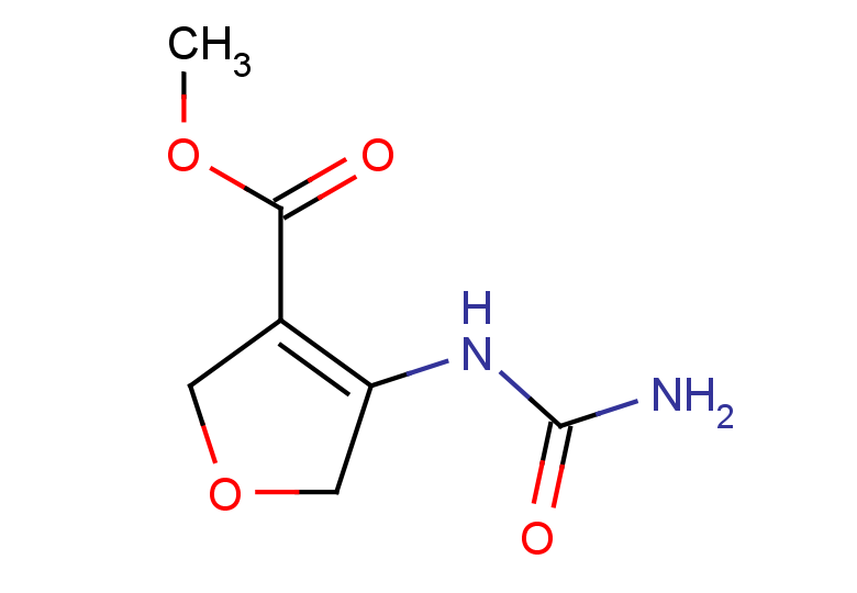 methyl 4-(carbamoylamino)-2,5-dihydrofuran-3-carboxylate