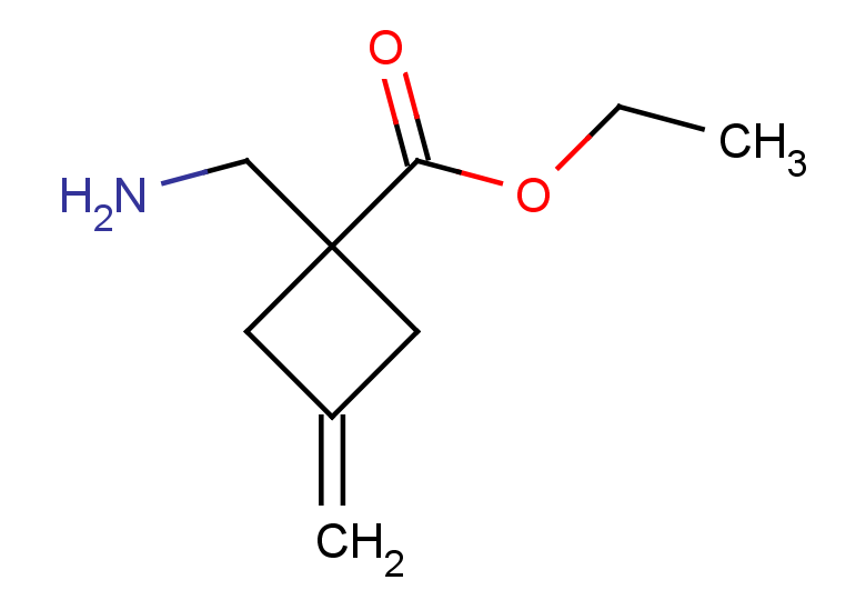 ethyl 1-(aminomethyl)-3-methylidenecyclobutane-1-carboxylate