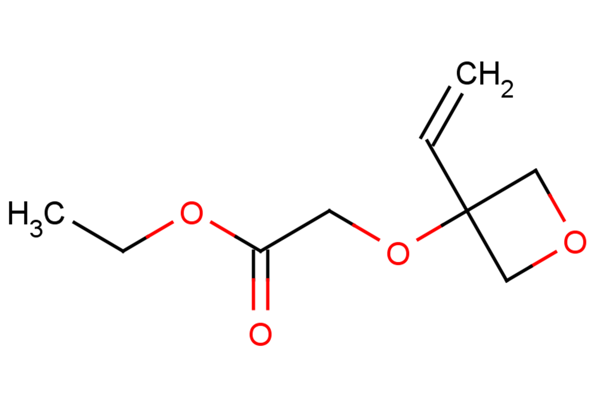 ethyl 2-[(3-ethenyloxetan-3-yl)oxy]acetate