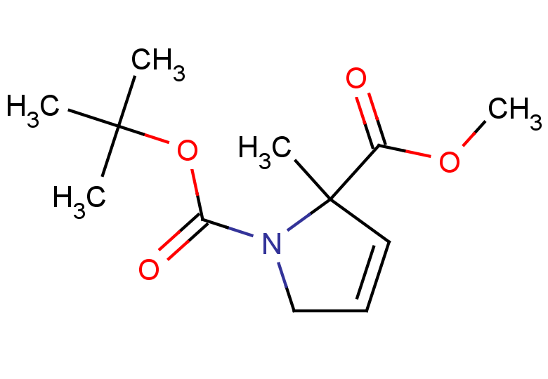1-tert-butyl 2-methyl 2-methyl-2,5-dihydro-1H-pyrrole-1,2-dicarboxylate