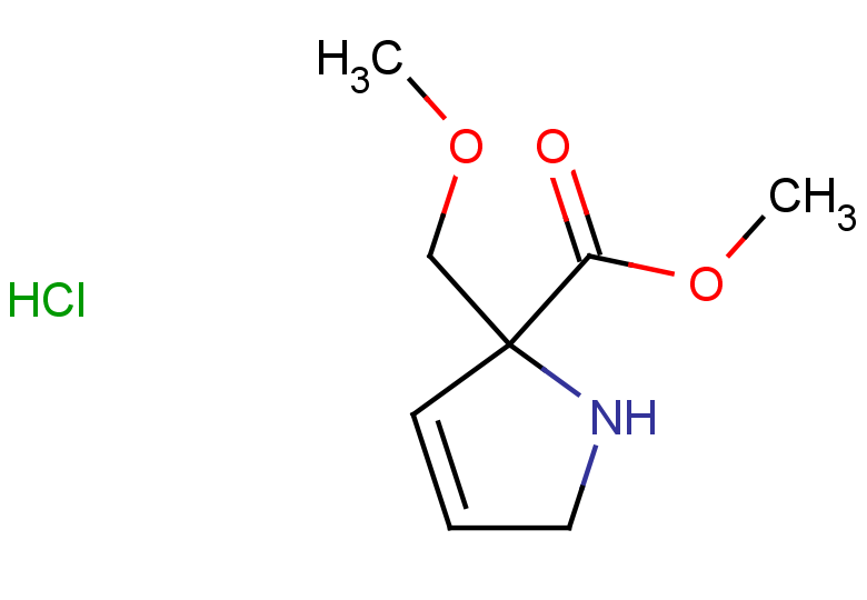 methyl 2-(methoxymethyl)-2,5-dihydro-1H-pyrrole-2-carboxylate hydrochloride