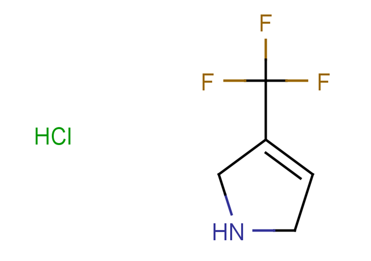 3-(trifluoromethyl)-2,5-dihydro-1H-pyrrole hydrochloride