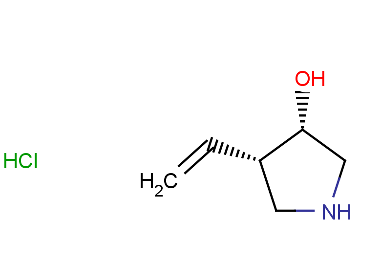 rac-(3R,4R)-4-ethenylpyrrolidin-3-ol hydrochloride, cis