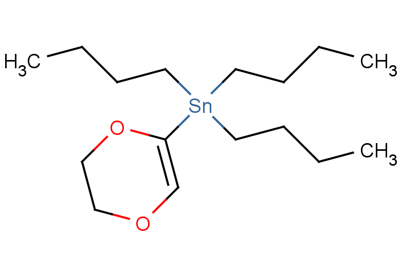 tributyl(5,6-dihydro-1,4-dioxin-2-yl)stannane
