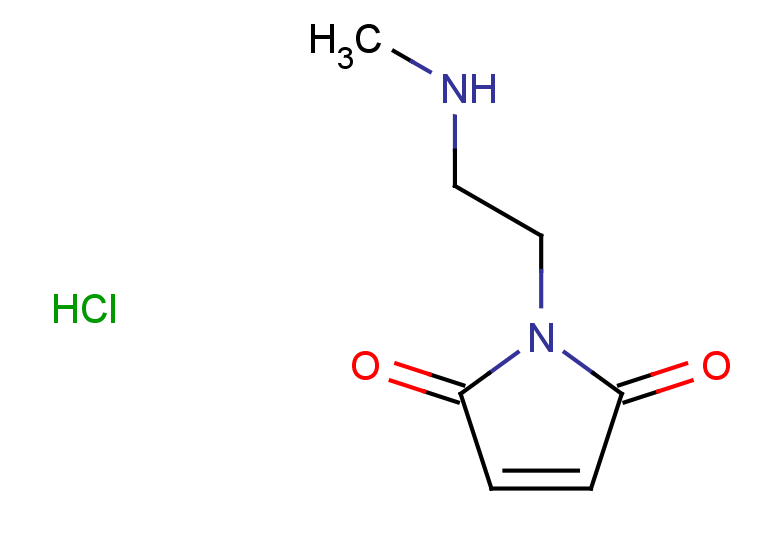 1-[2-(methylamino)ethyl]-2,5-dihydro-1H-pyrrole-2,5-dione hydrochloride
