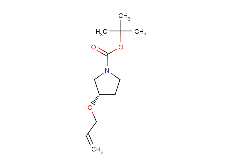 tert-butyl (3S)-3-(prop-2-en-1-yloxy)pyrrolidine-1-carboxylate