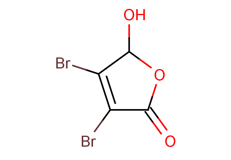3,4-dibromo-5-hydroxy-2,5-dihydrofuran-2-one