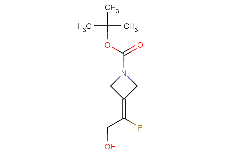 tert-butyl 3-(1-fluoro-2-hydroxyethylidene)azetidine-1-carboxylate