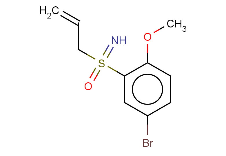 4-bromo-2-[imino(prop-2-ene-1-)sulfinyl]-1-methoxybenzene