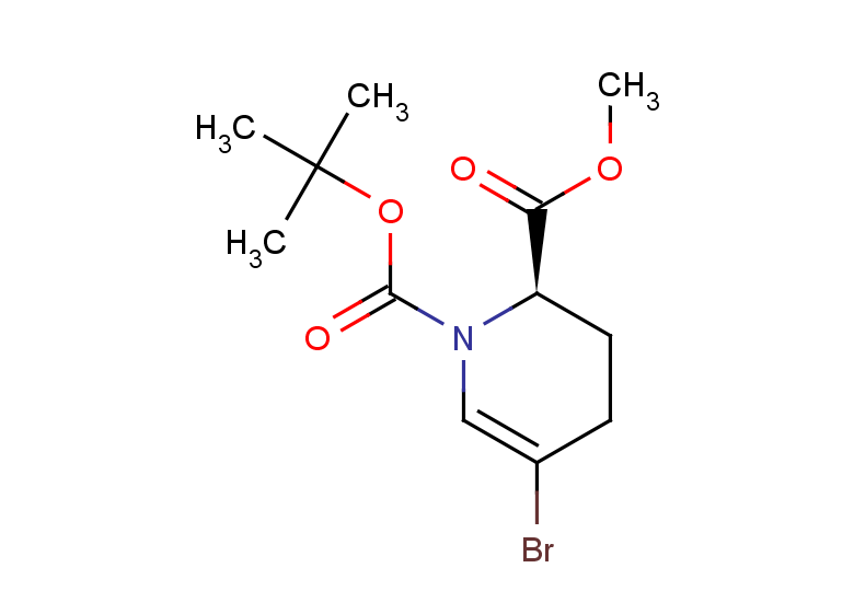 1-tert-butyl 2-methyl (2R)-5-bromo-1,2,3,4-tetrahydropyridine-1,2-dicarboxylate