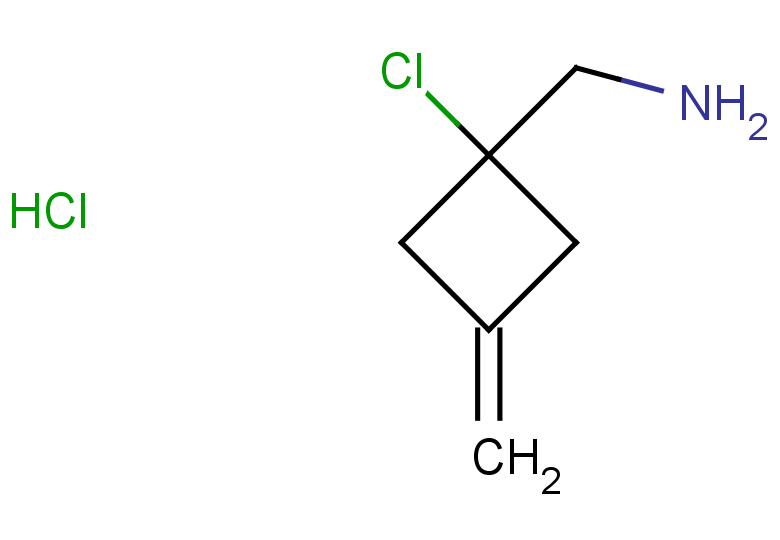 (1-chloro-3-methylidenecyclobutyl)methanamine hydrochloride