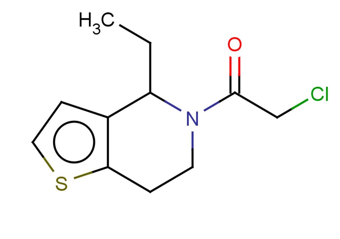 2-chloro-1-{4-ethyl-4H,5H,6H,7H-thieno[3,2-c]pyridin-5-yl}ethan-1-one